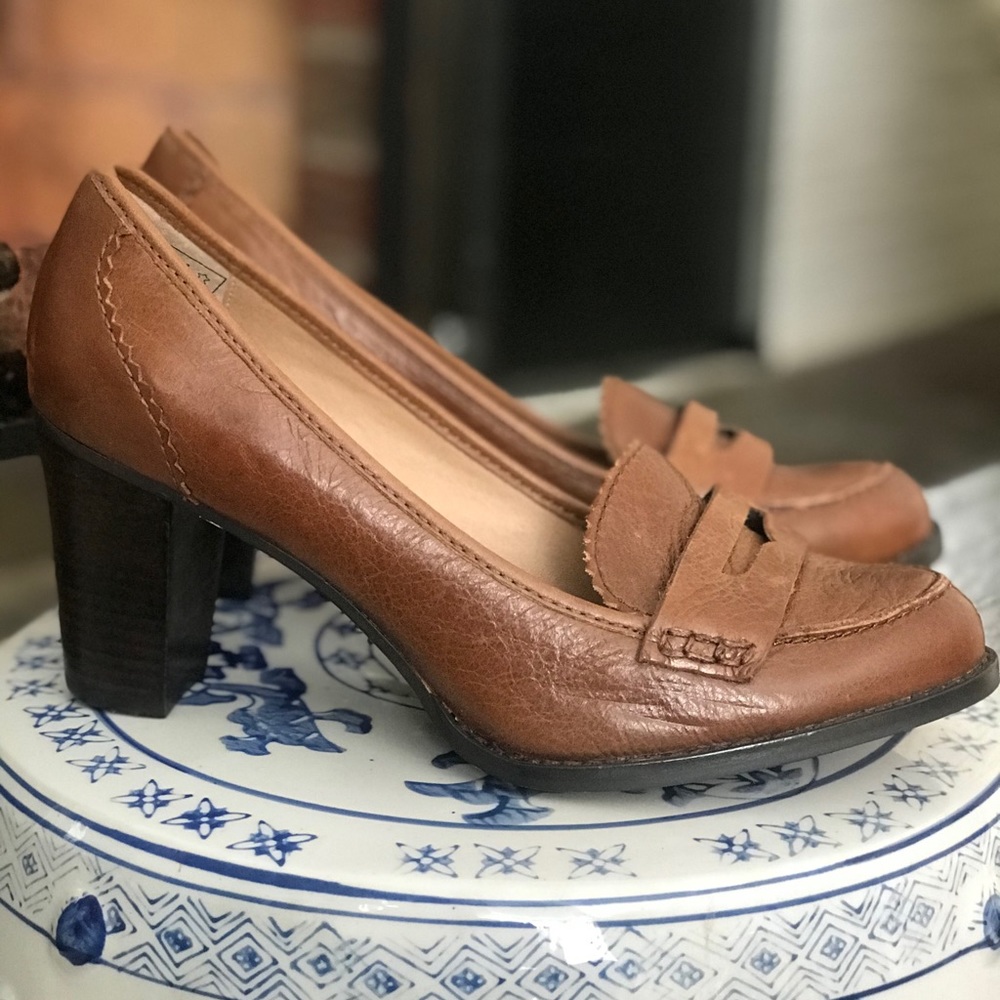 Lands' End Mid Heel Loafer